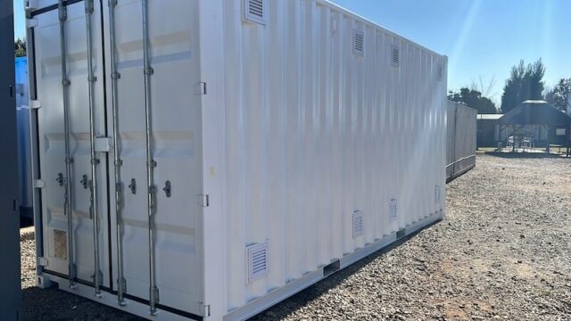 Ventilated Store Container Conversion