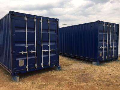 Affordable used containers at East Rand Containers in Gauteng.