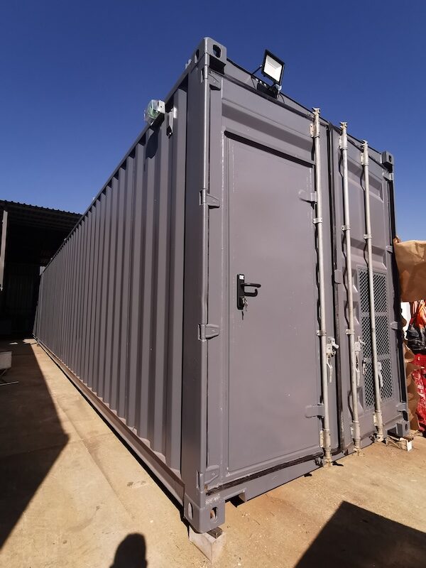 Switch Gear Container Conversion