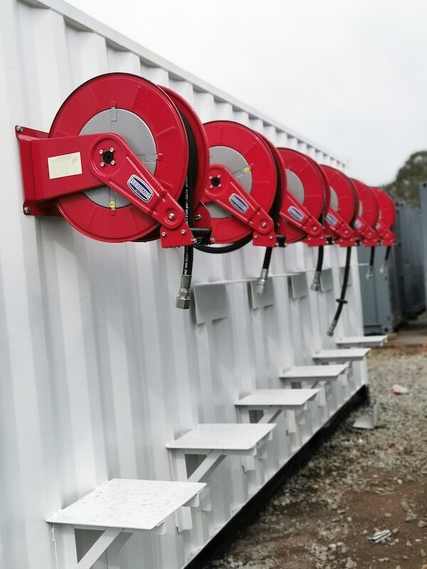 Oil Store Container Conversion