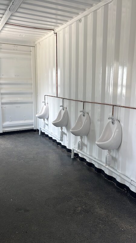 Ablution Shipping Container Conversion