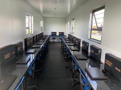 IT Classroom Container Conversion.
