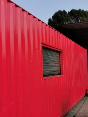 Kitchen shop container conversion