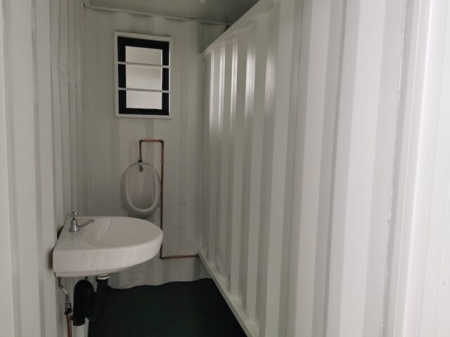 Ablution container conversion
