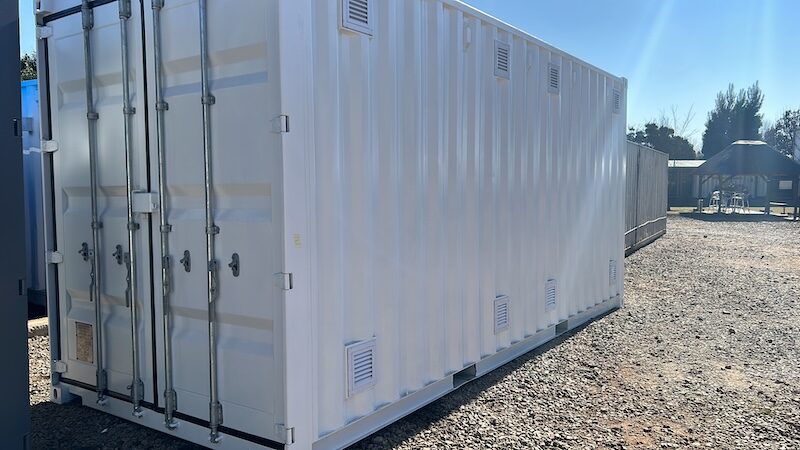 Ventilated Store Container Conversion